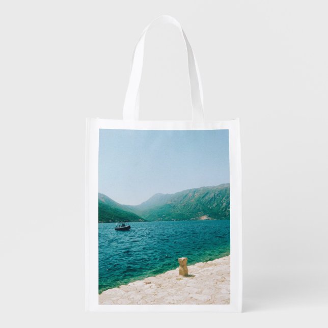 Perast - Montenegro Grocery Bag (Front)