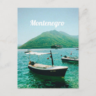 Perast, Montenegro Holiday Postcard