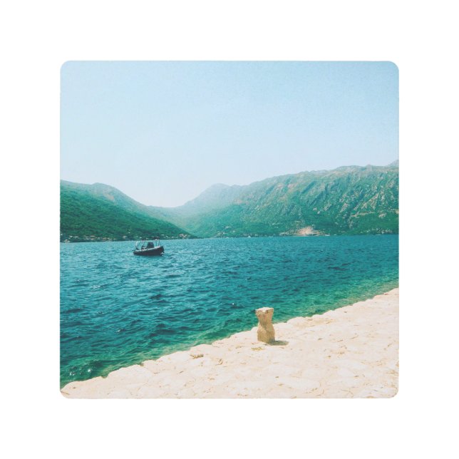 Perast - Montenegro Metal Print (Front)