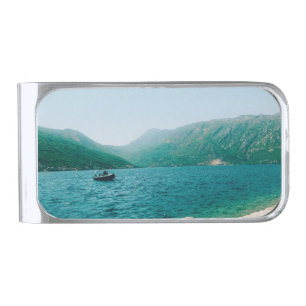 Perast - Montenegro Silver Finish Money Clip