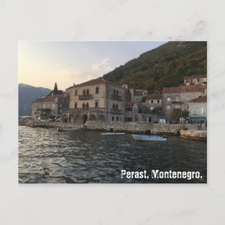 Perast Postcard
