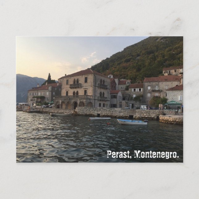 Perast Postcard (Front)