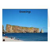 Percé Rock in the Gulf of the St. Lawrence (Front Horizontal)