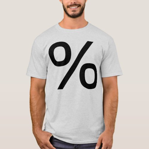 Percent _ Black T_Shirt