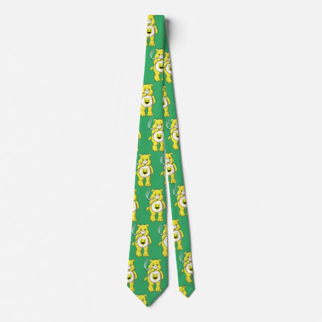Percentum Bear Neck Tie (Front)