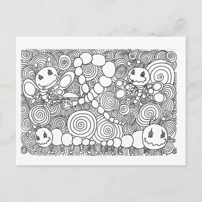 Percentum Bugz Postcard (Front)
