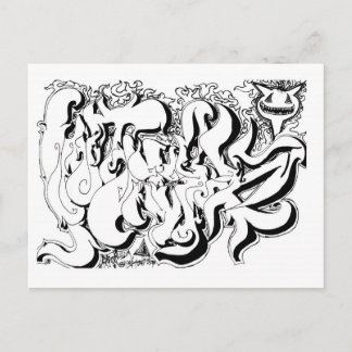 Percentum Graph Postcard