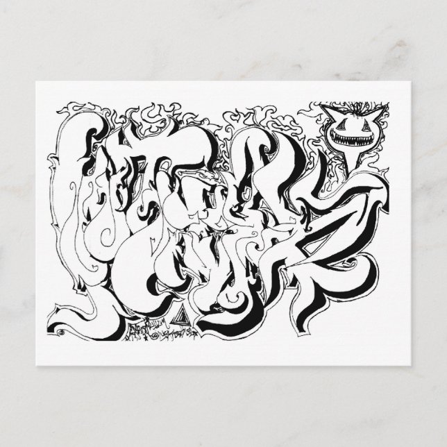 Percentum Graph Postcard (Front)