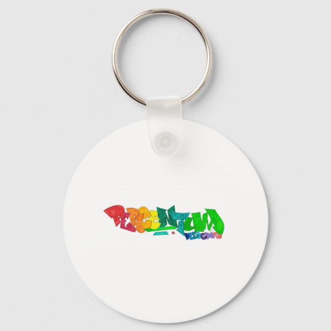 Percentum Logo Keychain (Front)