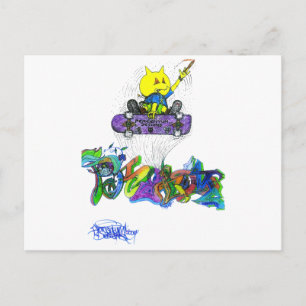 Percentum Ollie Postcard