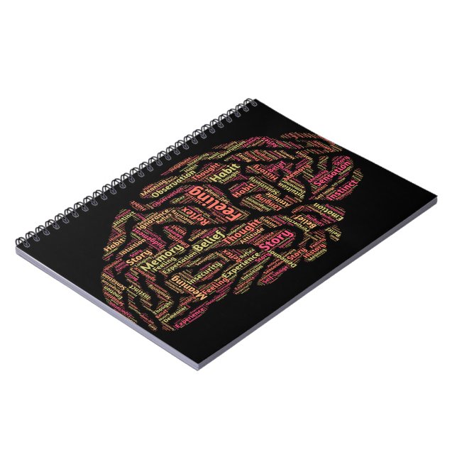 Perception Inspirational Word Art   Notebook (Left Side)