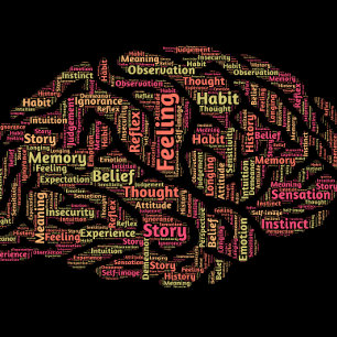 Perception Inspirational Word Art T-Shirt