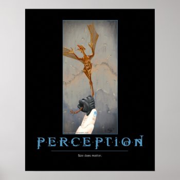 Perception Poster by stevethomas at Zazzle