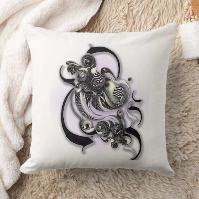 "Perceptive Formation", Throw Pillow (Blanket)