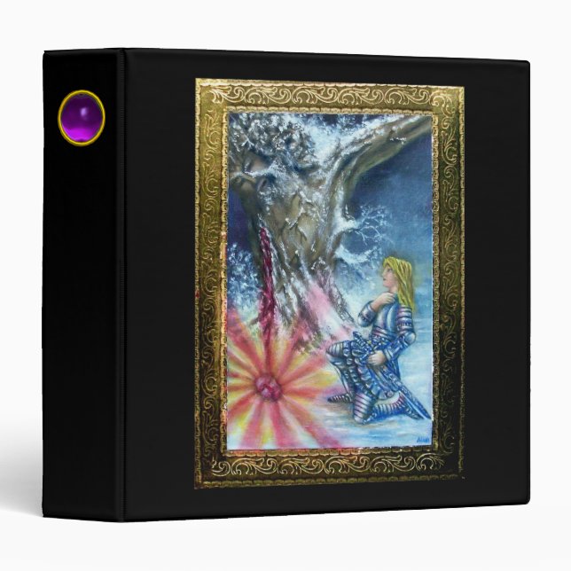 PERCEVAL AND VISION OF THE HOLY GRAIL BINDER (Front/Spine)