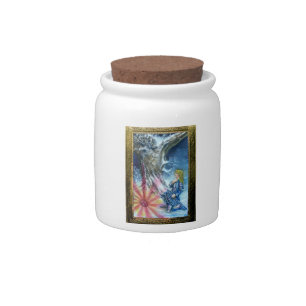 PERCEVAL AND VISION OF THE HOLY GRAIL CANDY JAR