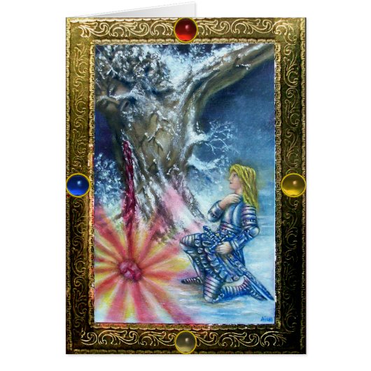 PERCEVAL AND VISION OF THE HOLY GRAIL CARDS (Front)