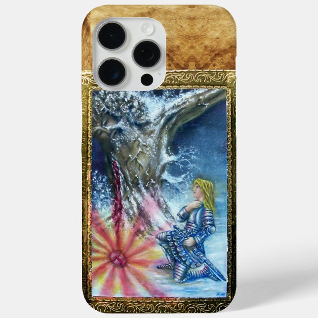 PERCEVAL AND VISION OF THE HOLY GRAIL Case-Mate iPhone CASE (Back)