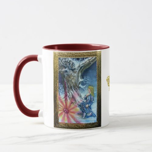 PERCEVAL AND VISION OF THE HOLY GRAIL MUG