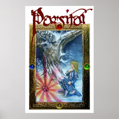 PERCEVAL AND VISION OF THE HOLY GRAIL POSTER