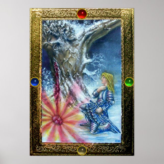 PERCEVAL AND VISION OF THE HOLY GRAIL POSTER (Front)