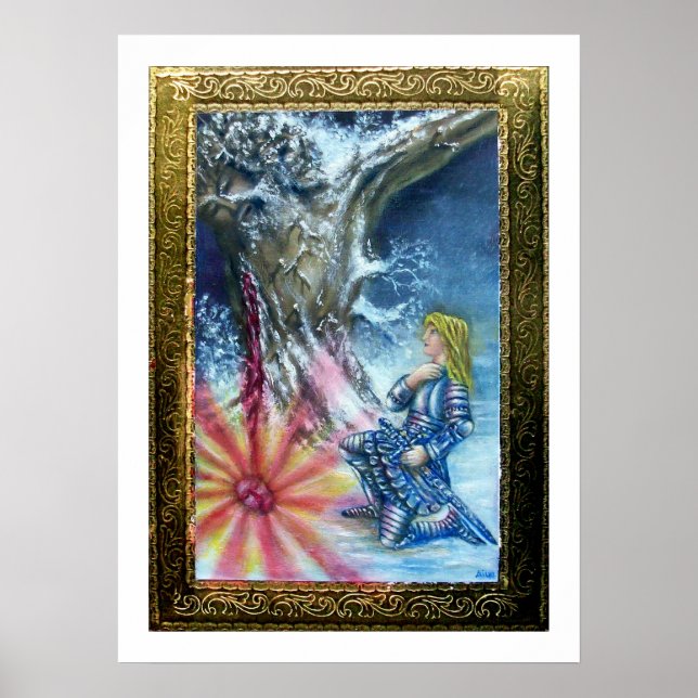 PERCEVAL AND VISION OF THE HOLY GRAIL POSTER (Front)