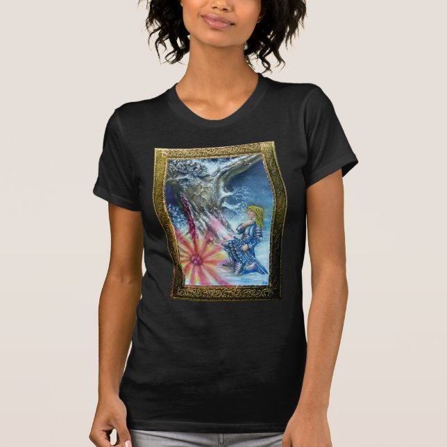 PERCEVAL AND VISION OF THE HOLY GRAIL T-Shirt (Front)