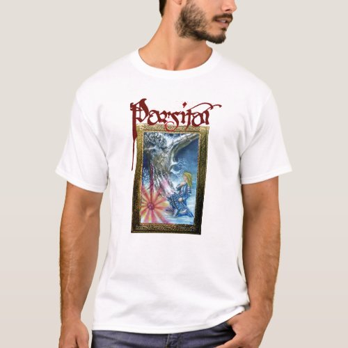 PERCEVAL AND VISION OF THE HOLY GRAIL T_Shirt