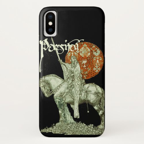PERCEVAL LEGEND QUEST OF THE HOLY GRAIL Fantasy iPhone X Case