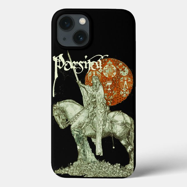 PERCEVAL LEGEND /QUEST OF THE HOLY GRAIL Fantasy  Case-Mate iPhone Case (Back)