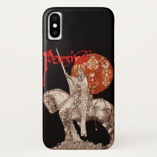 PERCEVAL LEGEND QUEST OF THE HOLY GRAIL Fantasy iPhone X Case