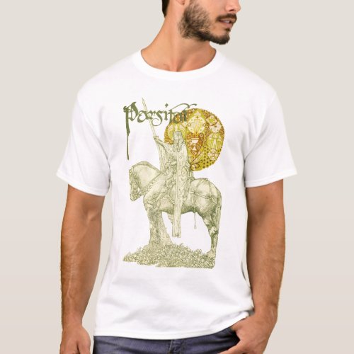 PERCEVAL LEGEND QUEST OF THE HOLY GRAIL Fantasy T_Shirt