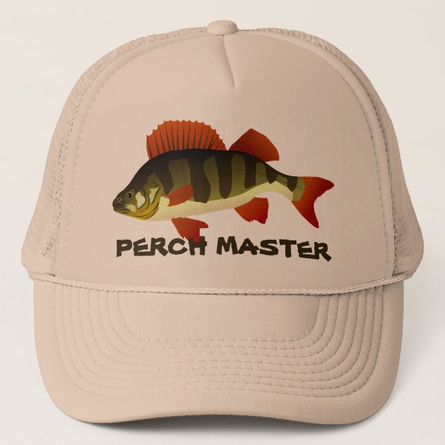 Perch Master Trucker Hat (Front)