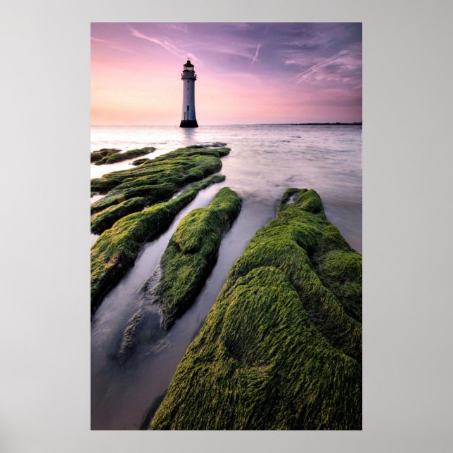 Perch Rock Lighthouse Poster (Front)