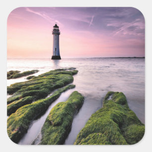 Perch Rock Lighthouse Square Sticker