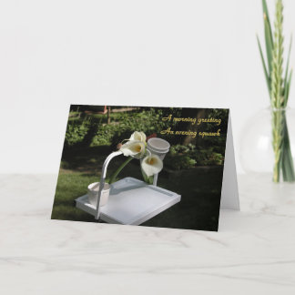 Perch Sympathy Card
