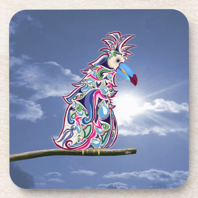 Perched Drink Coaster (Front)