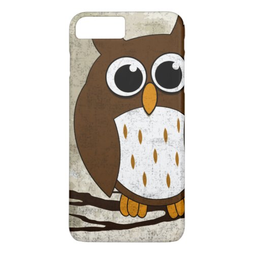 Perched Owl iPhone 8 Plus7 Plus Case