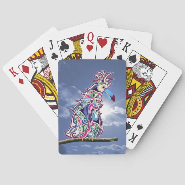 Perched Poker Cards (Back)