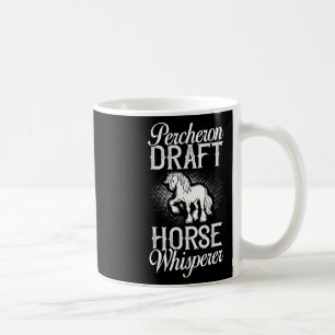 Percheron Draft Horse Horseback Riding Saddle Coffee Mug