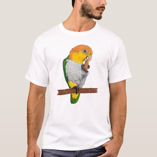 Perching Caique T-Shirt (Front)