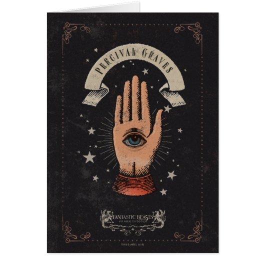 PERCIVAL GRAVES™ Magic Hand Graphic Cards (Front)