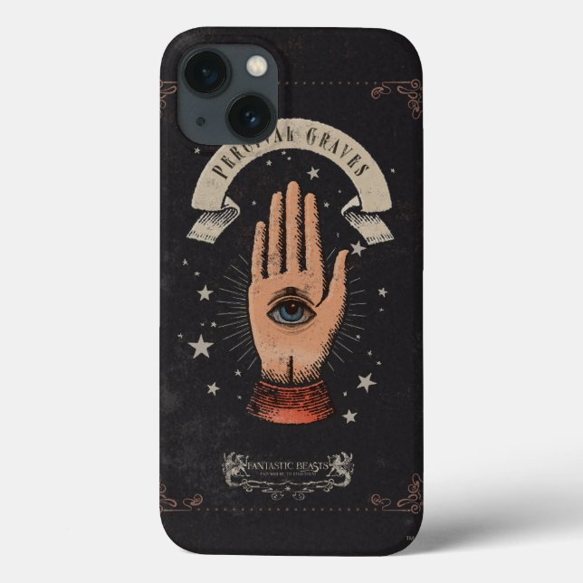 PERCIVAL GRAVES™ Magic Hand Graphic Case-Mate iPhone Case (Back)