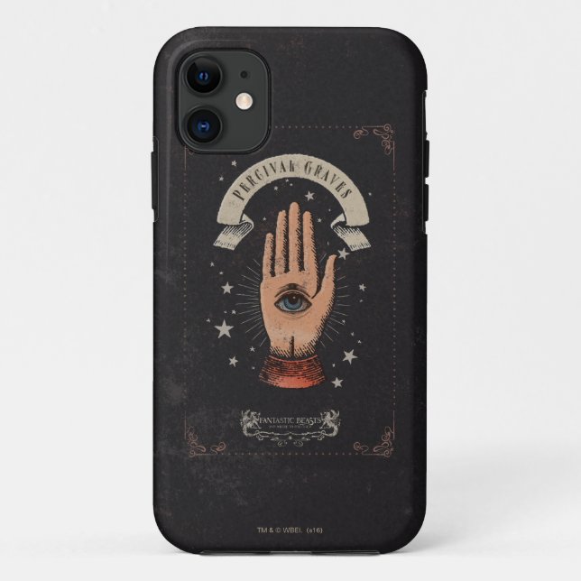 PERCIVAL GRAVES™ Magic Hand Graphic Case-Mate iPhone Case (Back)