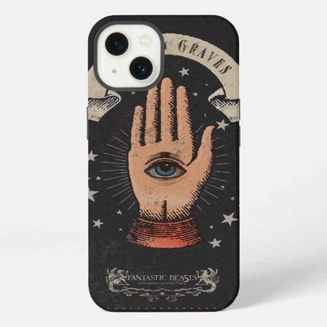 PERCIVAL GRAVES™ Magic Hand Graphic Iphone Case (Back)
