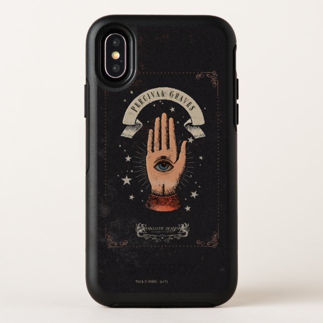 PERCIVAL GRAVES™ Magic Hand Graphic Otterbox iPhone Case (Back)