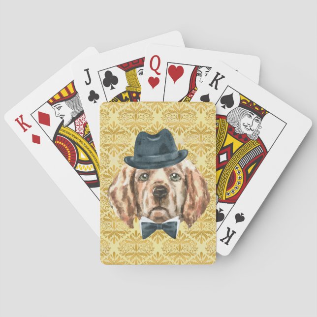 Percival the Lab Funny Dog Poker Cards (Back)