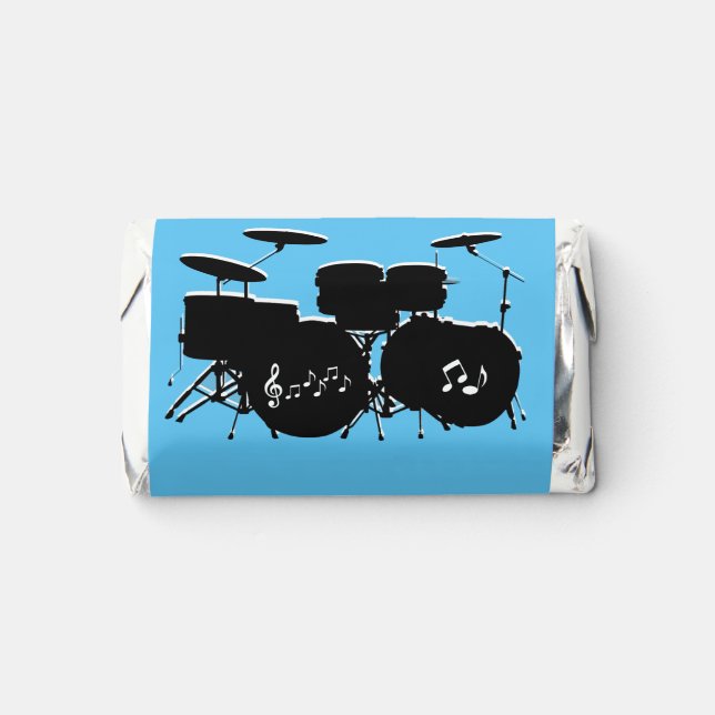 Percussion Drum Set Design Hershey's Miniatures (Front)