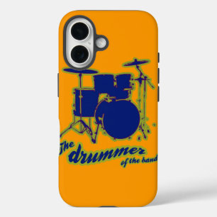 percussion drums ~ drummer iPhone 16 case