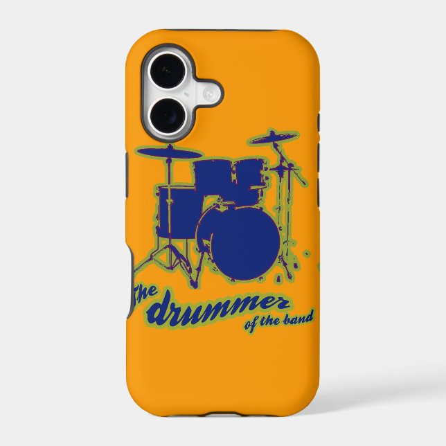 percussion drums ~ drummer Case-Mate iPhone case (Back)